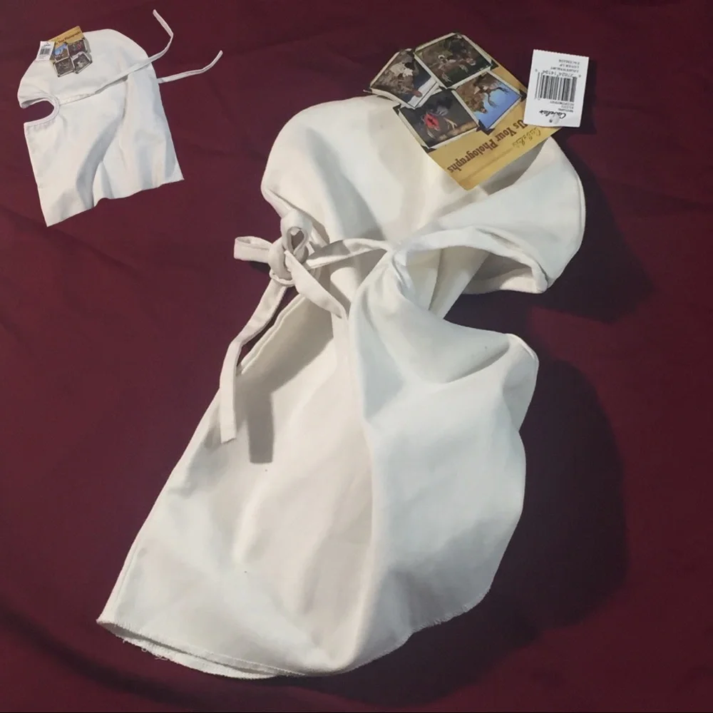 Cabela’s Vintage Winter White Full Face-Mask Hood Discontinued Perfect NWT